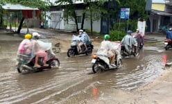 “Hồ nước mini” ở đường trung tâm TP.Quảng Ngãi vẫn trường tồn sau nhiều năm kiến nghị, phản ánh