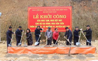 Lào Cai: Phát động phong trào xoá nhà tạm, nhà dột nát