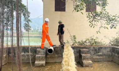 PC Hòa Bình chủ động phương án cấp điện phục vụ bơm nước đổ ải vụ Đông Xuân 2025