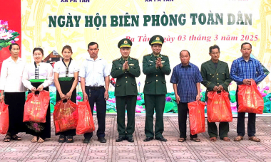 Xã Pa Tần đẩy mạnh phổ biến, quán triệt, tuyên truyền về ‘‘Ngày Biên phòng toàn dân”