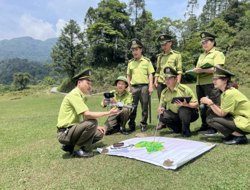 Vườn Quốc gia Hoàng Liên chủ động PCCCR mùa hanh khô 