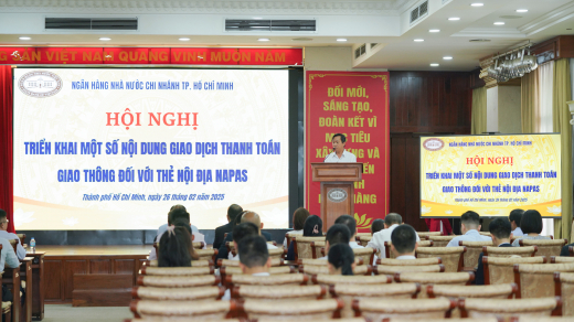 Ngân hàng Nhà nước TP. Hồ Chí Minh khuyến khích các ngân hàng tham gia mạng lưới thanh toán thẻ NAPAS trong giao thông