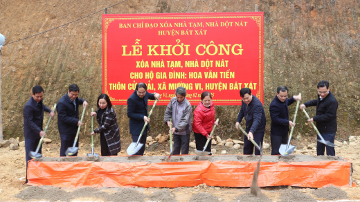 Lào Cai: Phát động phong trào xoá nhà tạm, nhà dột nát