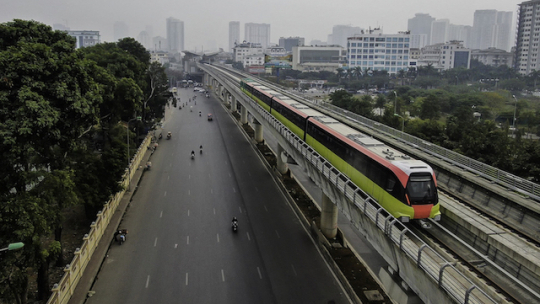 Hai tuyến metro Hà Nội chạy xuyên Tết