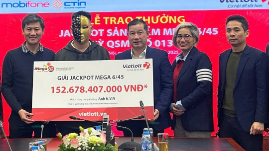 Người đàn ông trúng giải thưởng Vietlott 152 tỷ đồng giấu con chuyện trúng giải