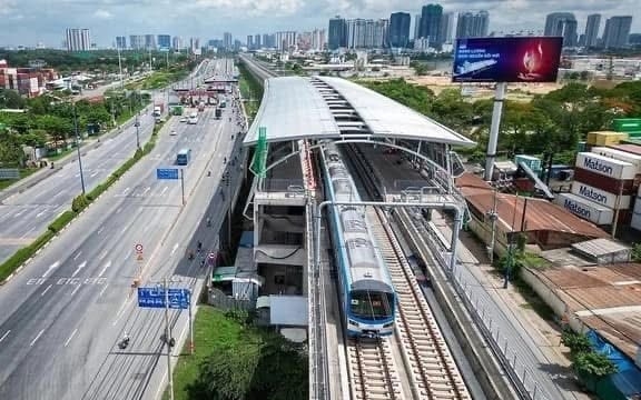 Metro số 1 'lăn bánh', cơ hội cho bất động sản từ khu vực ít ai ngờ tới