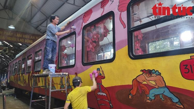  Lần đầu tiên có “Chuyến tàu Xuân” hành trình Hà Nội - TP Hồ Chí Minh