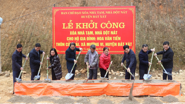 Lào Cai: Phát động phong trào xoá nhà tạm, nhà dột nát