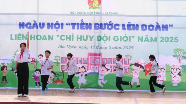 Lai Châu: Sôi nổi ngày hội “Tiến bước lên Đoàn” và liên hoan “Chỉ huy Đội giỏi”