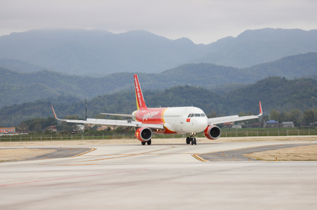 Vietjet cam kết tiếp tục duy trì đường bay Điện Biên - Tp Hồ Chí Minh tại sân bay Điện Biên Phủ