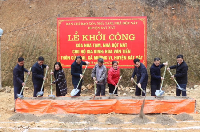 Lào Cai: Phát động phong trào xoá nhà tạm, nhà dột nát