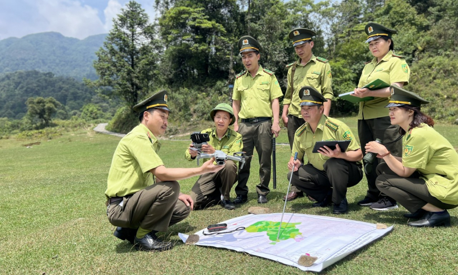 Vườn Quốc gia Hoàng Liên chủ động PCCCR mùa hanh khô 