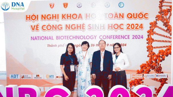 Bệnh viện Quốc tế DNA góp mặt tại Hội nghị Khoa học toàn quốc về Công nghệ sinh học năm 2024 