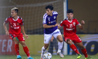 Hà Nội FC vừa công bố danh sách cầu thủ đấu Nam Định đá bù vòng 3 V-League 2022