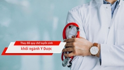 Tiêu chuẩn đầu vào khối trường Y dược có sự thay đổi