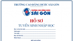 Hồ sơ tuyển sinh Cao đẳng Y Dược Trường Cao đẳng Dược Sài Gòn