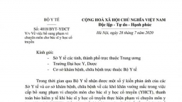 Bác sĩ Y học cổ truyền được bổ sung phạm vi chuyên môn