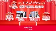 Đón Tết 2025 cùng Viettel Store “Thả cá vàng, bắt deal sang”