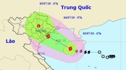 Bão số 2: Giật cấp 8, đi vào vùng biển từ từ Hải Phòng đến Nam Định