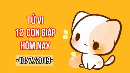 Tử vi 12 con giáp hôm nay 10/7: Tuổi Mão tài lộc trôi chảy, kinh doanh hanh thông