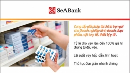 SeABank hỗ trợ doanh nghiệp kinh doanh dược phẩm, vật tư- thiết bị y tế