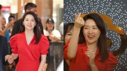 'Nàng Dae Jang Geum' Lee Young Ae khoe nhan sắc rạng ngời ở tuổi 49