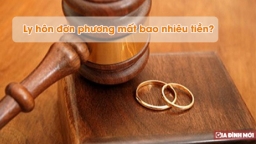 Ly hôn đơn phương mất bao nhiêu tiền?