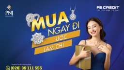 Mua trang sức vàng, trả góp dễ dàng cùng FE Credit