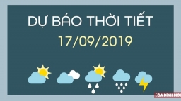 Dự báo thời tiết hôm nay 17/9: Hà Nội ngày nắng, đêm mưa