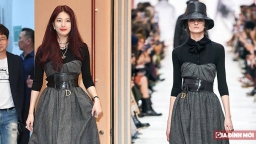 'Đụng độ' váy áo với người mẫu Dior, Suzy bị chê lép vế vì 1 khuyết điểm dễ thấy