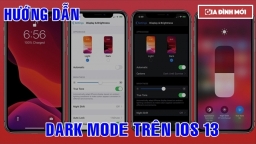 Hướng dẫn bật chế độ Dark Mode trên iOS 13 cực đơn giản