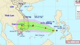 Tin bão mới nhất: Áp thấp nhiệt đới có thể mạnh lên thành bão số 5