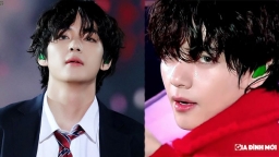 V (BTS) khoe góc nghiêng đẹp ná thở, netizen trầm trồ: Đứng yên cũng như tiên tử hạ phàm