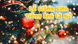 Lễ Giáng sinh tiếng Anh là gì?