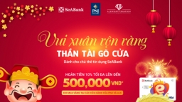 'Vui xuân rộn ràng, thần tài gõ cửa' cùng SeABank