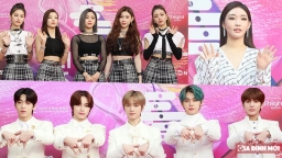 Dàn idol đổ bộ SMA: Red Velvet đẹp như công chúa, TWICE đổi style khoe eo thon dáng nuột