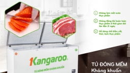 Công nghệ tiên tiến trên tủ đông mềm Kangaroo