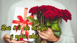 Quà tặng 8/3 cho người yêu ý nghĩa nhất