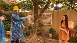 Bố Sơn xoăn xịt khử trùng cả con gái Thư xính lao trong bộ phim Những ngày không quên