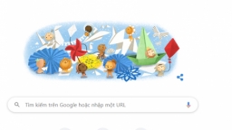 Google Doodle hôm nay: Chào mừng ngày Quốc tế thiếu nhi 1/6