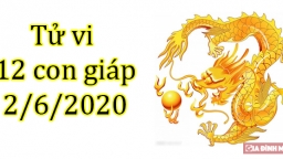 Tử vi 12 con giáp hôm nay 2/6: Tuổi Thìn nhân duyên tốt đẹp, tuổi Mùi gặp sự cố