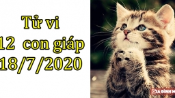 Tử vi 12 con giáp hôm nay 18/7: Tuổi Mão suôn sẻ, tuổi Thìn uể oải