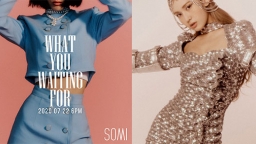 'Bông hồng lai' Somi đẹp như nữ thần trong teaser nhá hàng cho 'What You Wait For'