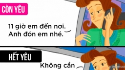 8 dấu hiệu điển hình của con gái khi đã hết yêu