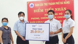 Tập đoàn TH tặng 75.000 sản phẩm sữa tươi sạch và nước trái cây đến khu vực miền Trung