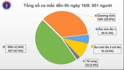 Sáng 16/8, thêm 1 ca nhiễm mới, 10 bệnh nhân khỏi bệnh