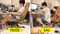 20 bức tranh hài hước minh họa cực chuẩn sự khác biệt trước và sau khi nuôi thú cưng