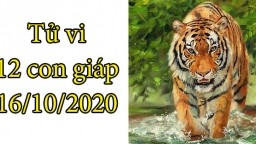 Tử vi 12 con giáp hôm nay 16/10: Tuổi Dần tài chính dồi dào, tuổi Thìn cực kì cố chấp