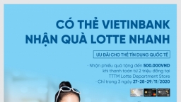 Nhận phiếu quà tặng đến 500.000đ khi mua sắm tại Lotte Department store