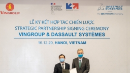 Vingroup ký kết hợp tác chiến lược với Dassault Systèmes thúc đẩy chuyển đổi số